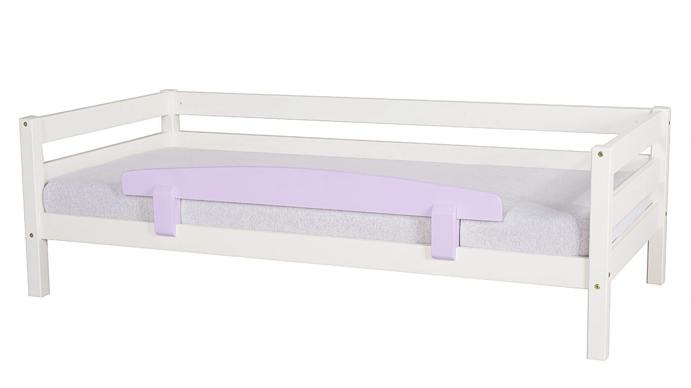 מיטת ילדים מיקה רוחב 80 ס"מ | עם מעקה אחורי